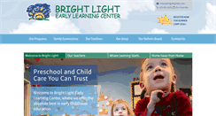 Desktop Screenshot of brightlightelc.com