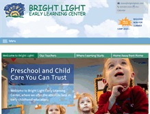 Tablet Screenshot of brightlightelc.com